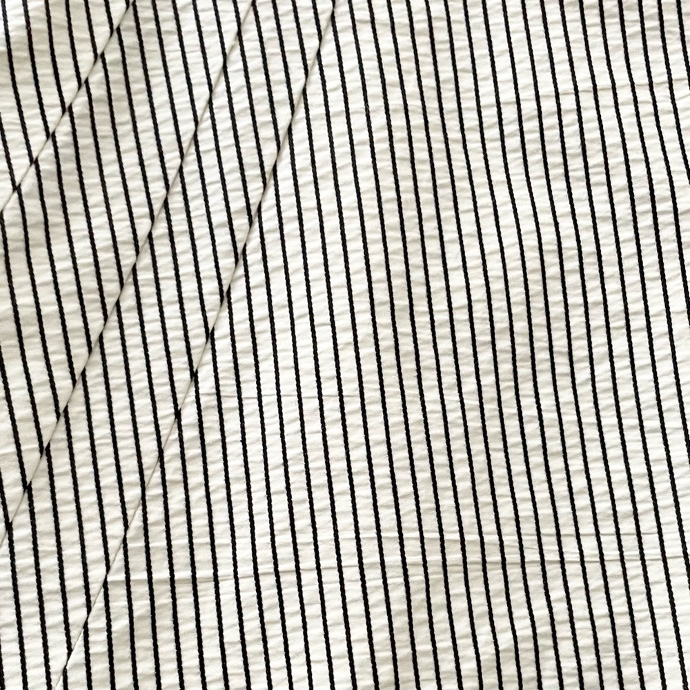 Eva Franco Striped Crisp Pencil Skirt - Picture 2 of 7